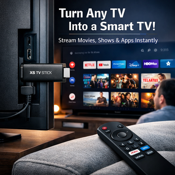 XS97 S3 Tv Stick 2.4G/5G Dual Wifi Android 10.0 4k Fire Stick 2+8g